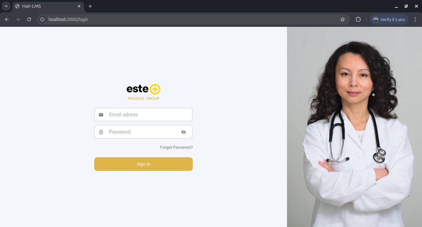 Hair Transplant Management System project preview