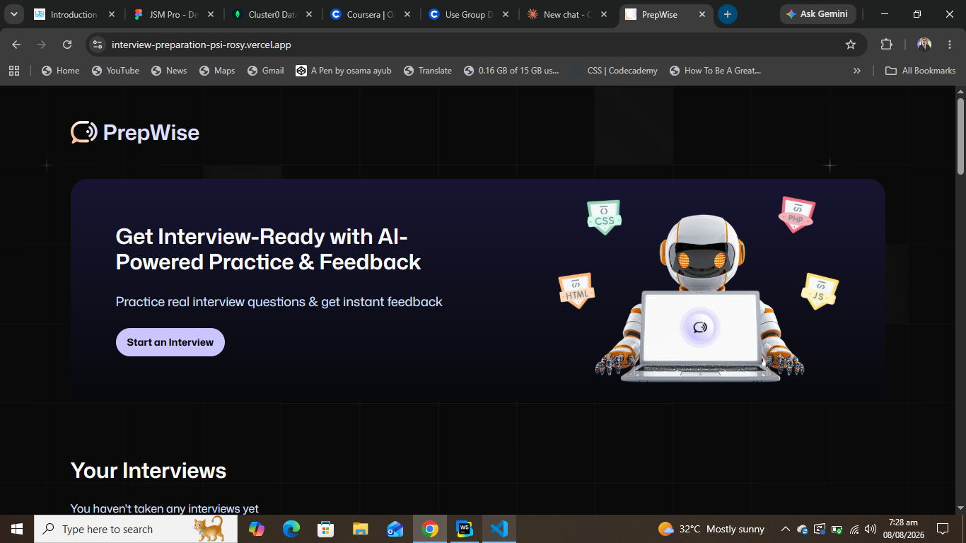 AI Powered Interviewer project preview